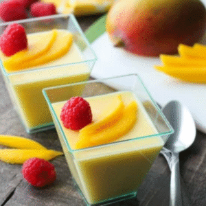 Fresh Mango Pudding 芒果布丁 (Min. 30pcs)